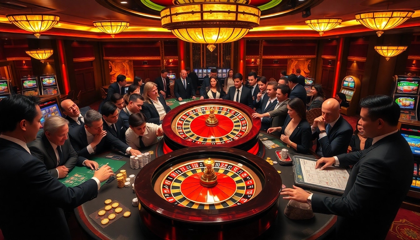 Experience the thrill of betting with vào PS99 in a luxurious casino atmosphere.