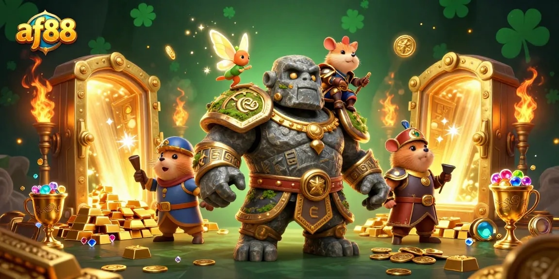 Experience the excitement of winning jackpots with af88 in a magical casino realm.