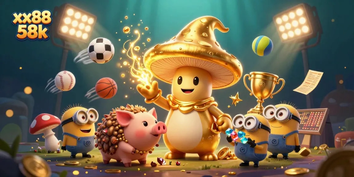 Engage with exciting gambling adventures at xx88 58k featuring dynamic sports and treasure elements.