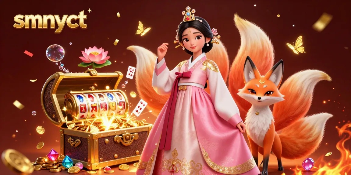 Experience the thrill of casino magic with smnyct's vibrant gaming illustration, showcasing luck and excitement.