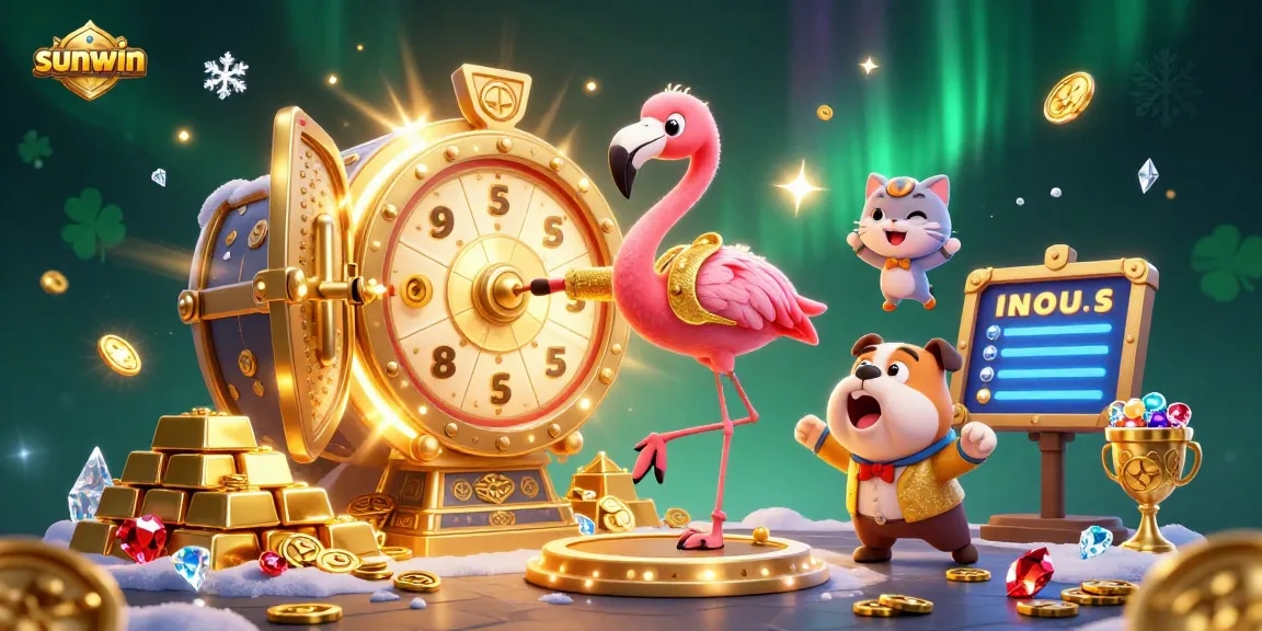 Experience win potential with sunwin as players engage in dynamic casino action illustrated in vibrant detail.