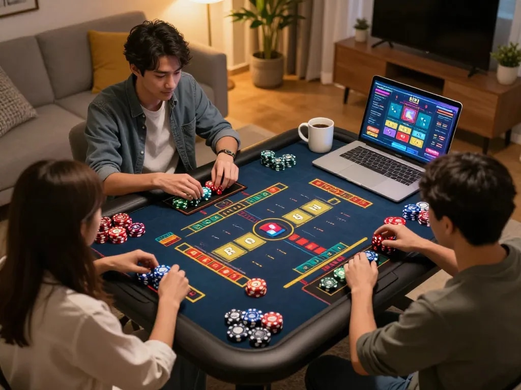 Engaging online gameplay of Game tài xỉu with dynamic players and vibrant action.