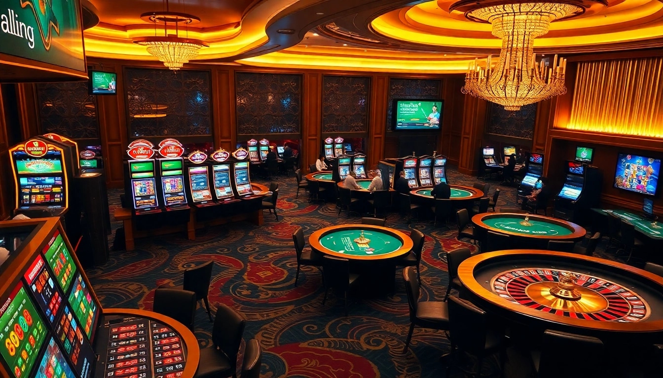 Experience thrilling gambling at HZ 88 with vibrant slots and poker tables.