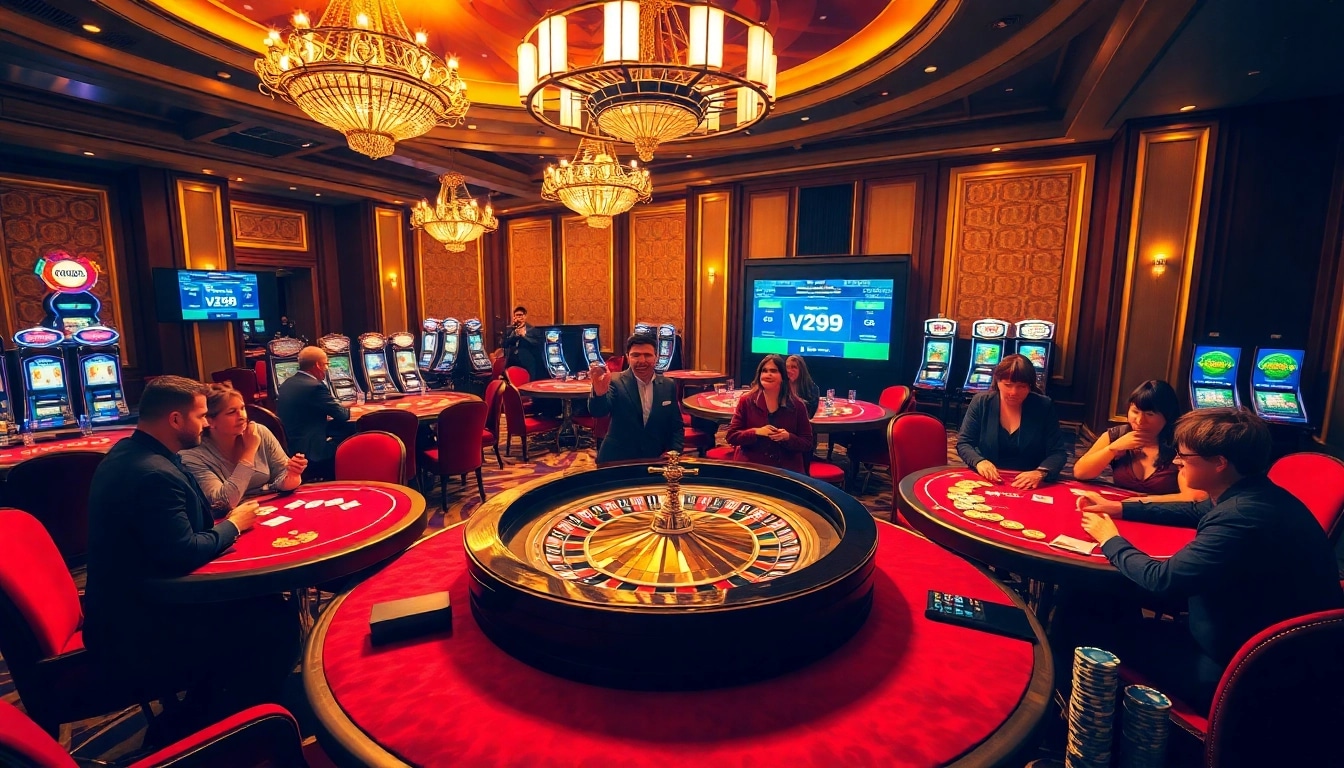 Engage in captivating gambling at vz99’s vibrant casino tables filled with excitement.