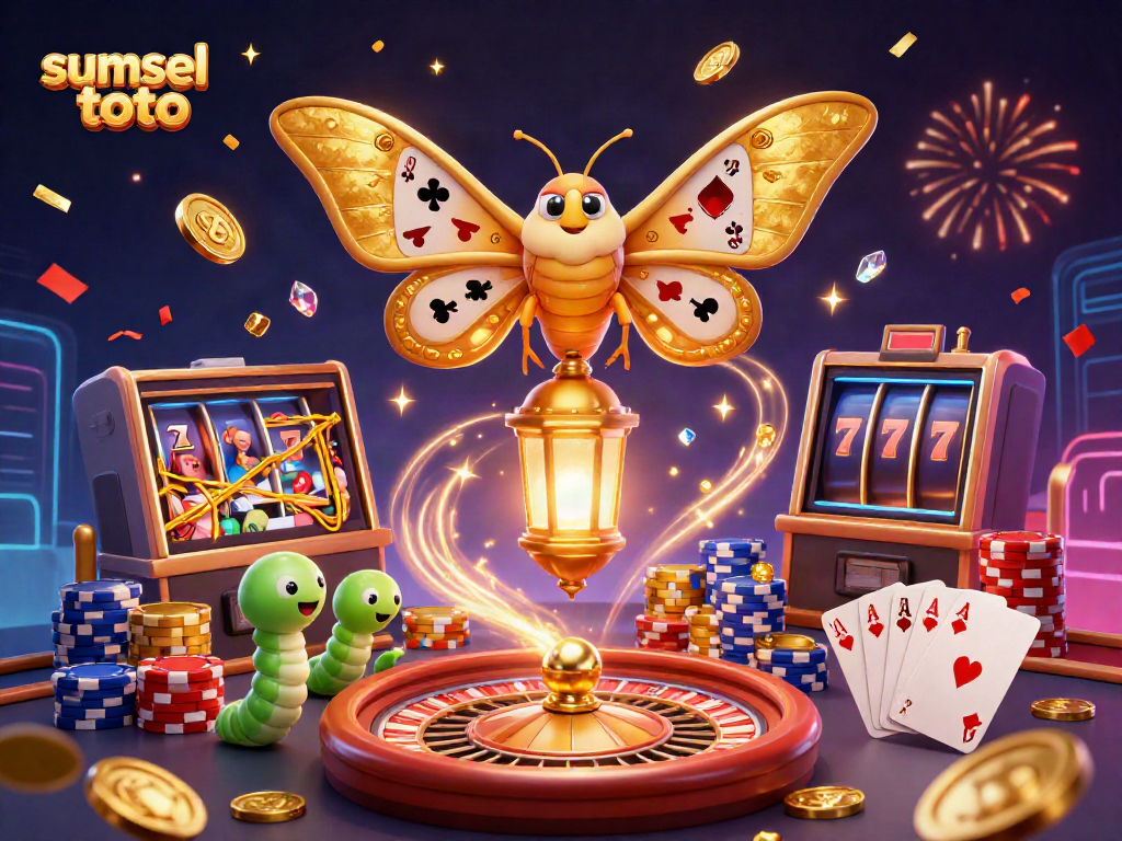 Experience thrilling slots and casino magic with the sumsel toto interactive illustration.