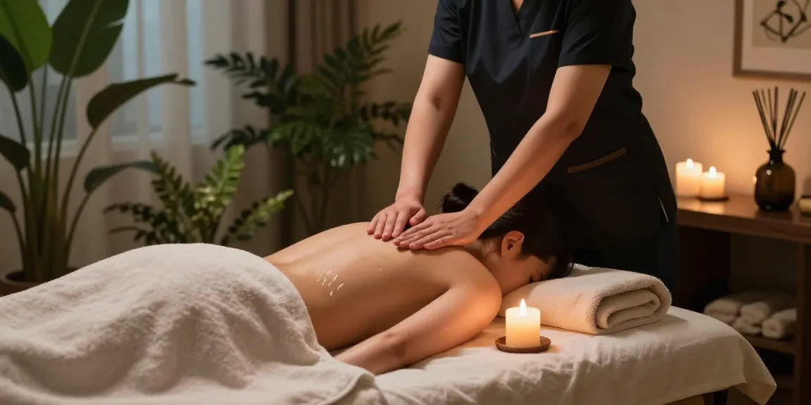 Experience premium 일산출장마사지 in a serene massage therapy setting with calming essential oils.
