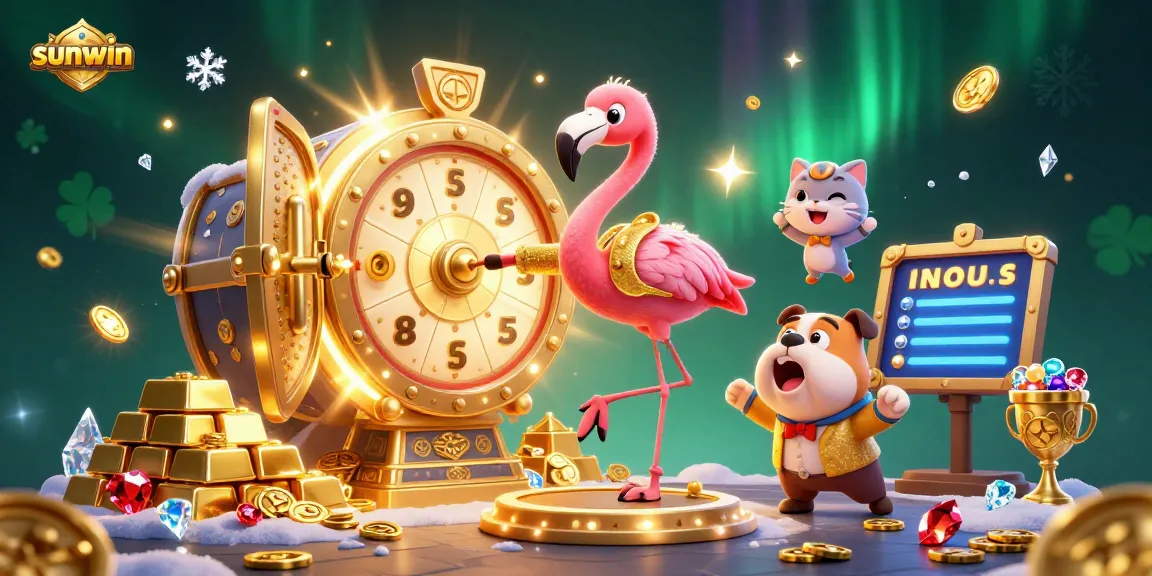 Experience win potential with sunwin as players engage in dynamic casino action illustrated in vibrant detail.