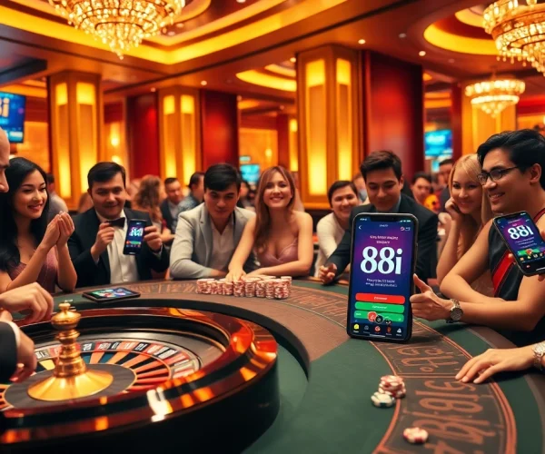 Experience thrilling gameplay at the 88i casino with vibrant tables and exciting games.