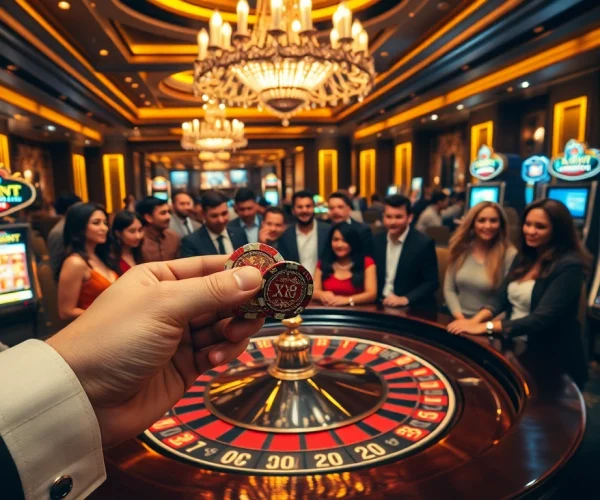 Experience the thrill of winning at XX88 with dynamic casino games and vibrant surroundings.