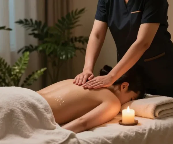 Experience premium 일산출장마사지 in a serene massage therapy setting with calming essential oils.